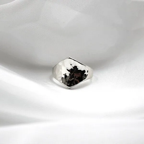 pakilia pakilia Ring "Rombo martillado" #8 – Produktbild 3 von 4