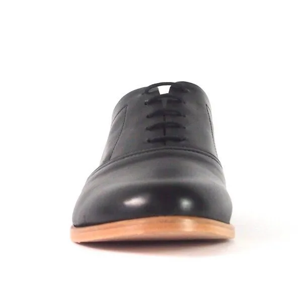 SORBAS SORBAS '84 Halbschuhe Leder Oxford Schnürschuhe, Schwarz, – Produktbild 2 von 5