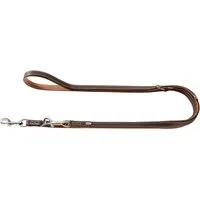 Hunter Hunter Verstellbare Führleine Porto dunkelbraun / beige L-XL – Produktbild 1 von 1