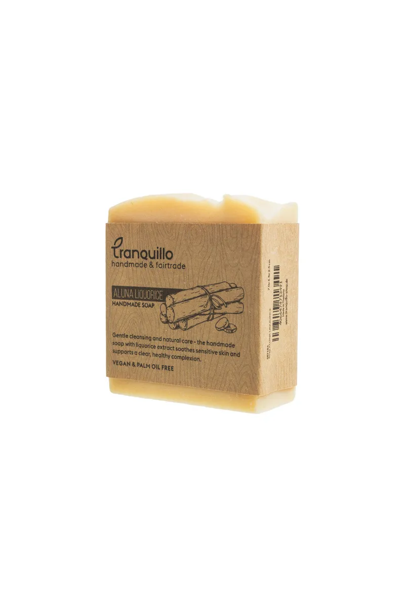 Tranquillo Seife ALUNA LIQUORICE 100 g - beige – Produktbild 1 von 2