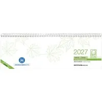 Zettler Zettler Tischkalender aus Recyclingpapier, 120 Seiten 2027 (1 Woche - 2 Seiten) – Produktbild 1 von 1