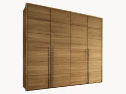 allnatura allnatura Drehtüren-Kleiderschrank "Moderna" | 2-türig | 216 cm | Wildeiche | 60er-Raster – Produktbild 1 von 1