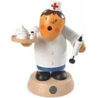 Müller Seiffen Müller Seiffen Müllerchen -Krankenschwester- die Räuchermännchen mit der Knollennase – Produktbild 1 von 1