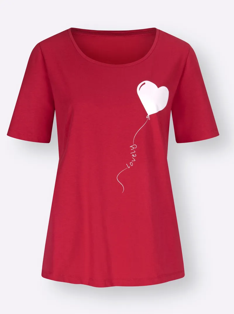 Witt T-Shirt, Rot, – Produktbild 1 von 2