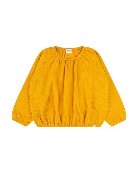 MATONA Matona Luftige Musselin Bluse für Kinder / Balloon Blouse, Marigold, – Produktbild 4 von 4