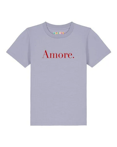 watabout.kids watabout.kids T-Shirt Kinder Amore, Lavender, – Produktbild 1 von 2