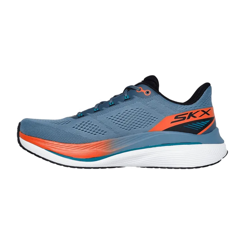 Skechers Skechers MAX CUSHIONING Propulsion Schuhe blau orange 220509 für Herren, blau, Größe 45 EU, Blau, – Produktbild 2 von 5