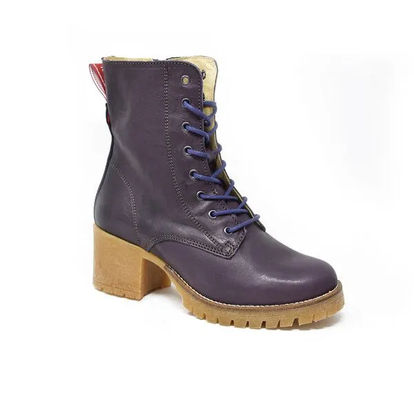 Grünbein Shoes Grünbein Shoes Stiefelette Nilla, Lila, – Produktbild 2 von 4
