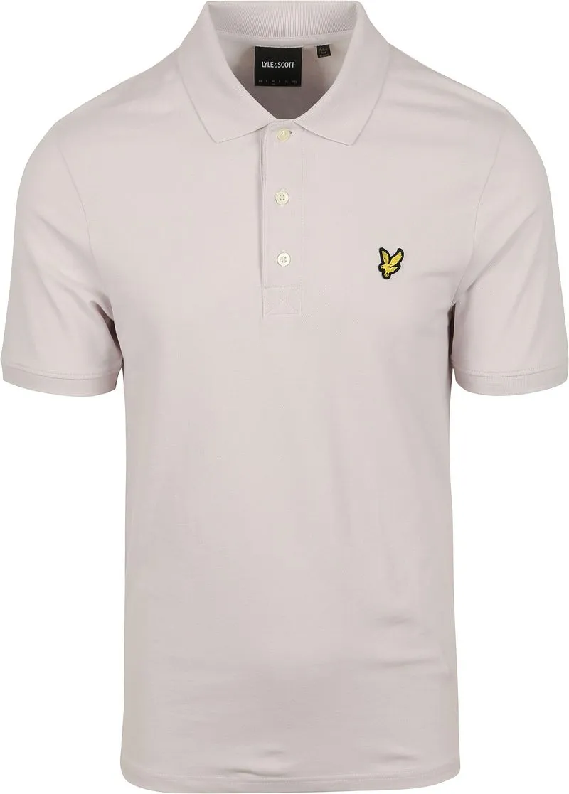 Lyle and Scott Lyle and Scott Poloshirt Lilac Mist - Größe XXL, Pink, – Produktbild 1 von 5