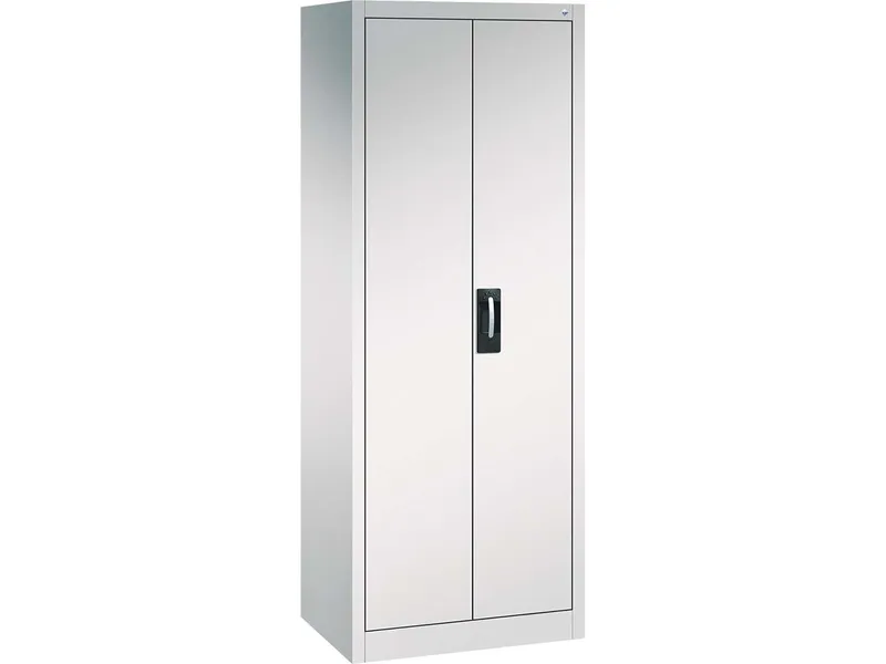 C+P C+P Stahlschrank mit Flügeltüren "Acurado" H1950xB700xT500mm, Lichtgrau/Lichtgrau – Produktbild 1 von 1