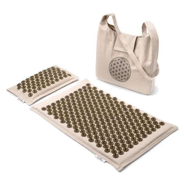 naturling naturling Akupressur Matte Set mit Kissen und Tasche – Produktbild 1 von 4