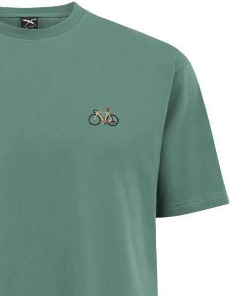 Iriedaily Iriedaily Peaceride Emb Tee, Jungle green (grün), – Produktbild 2 von 3