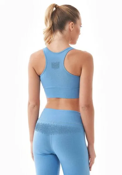 ORGANICATION ORGANICATION BETSYY | Bralette aus Bio-Baumwolle, Blue fog, – Produktbild 4 von 4