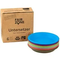 Fair Zone FAIR ZONE Untersetzer für Pflanztopf 6er Set, in verschiedenen Farben erhältlich – Produktbild 1 von 1