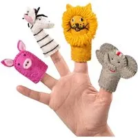 naturling naturling Filz Fingerpuppen Set aus 100% Schurwolle – Produktbild 1 von 1