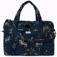 KIKOONI KIKOONI handgefertigte große Reisetasche " TRAVELER BAG ", Savanna stories by night, – Produktbild 1 von 1