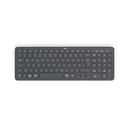 Hama Hama "Multi-Device-Tastatur ""WK-300"", kabellos, Funk/Bluetooth®, Schw., QWERTZ DE (00173057)" – Produktbild 1 von 1