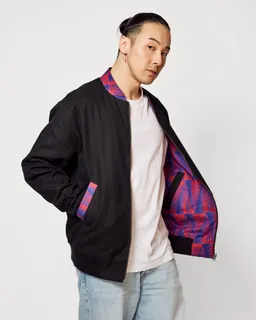 Khala Khala Herren vegan Wendejacke Mu Schwarz – Produktbild 1 von 1