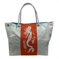 Beadbags Beadbags Einkaufstasche Ri94 recycelter Reissack, Meerjungfrau weiß, – Produktbild 1 von 1