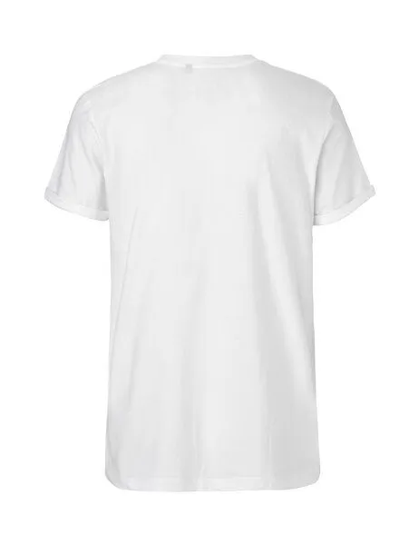 Neutral® - 3FREUNDE Neutral® - 3FREUNDE Männer T-Shirt Roll-Up, Weiss, – Produktbild 2 von 4