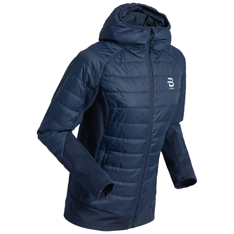 Daehlie Sportswear Daunenjacke mit Kapuze, Damen Daehlie Sportswear Graphlite 2.0, Bleu, – Produktbild 1 von 1