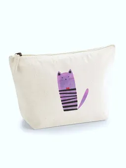 MelaDi Meladi Accessoire-Taschen aus Biobaumwolle - Größe M Katze – Produktbild 1 von 1