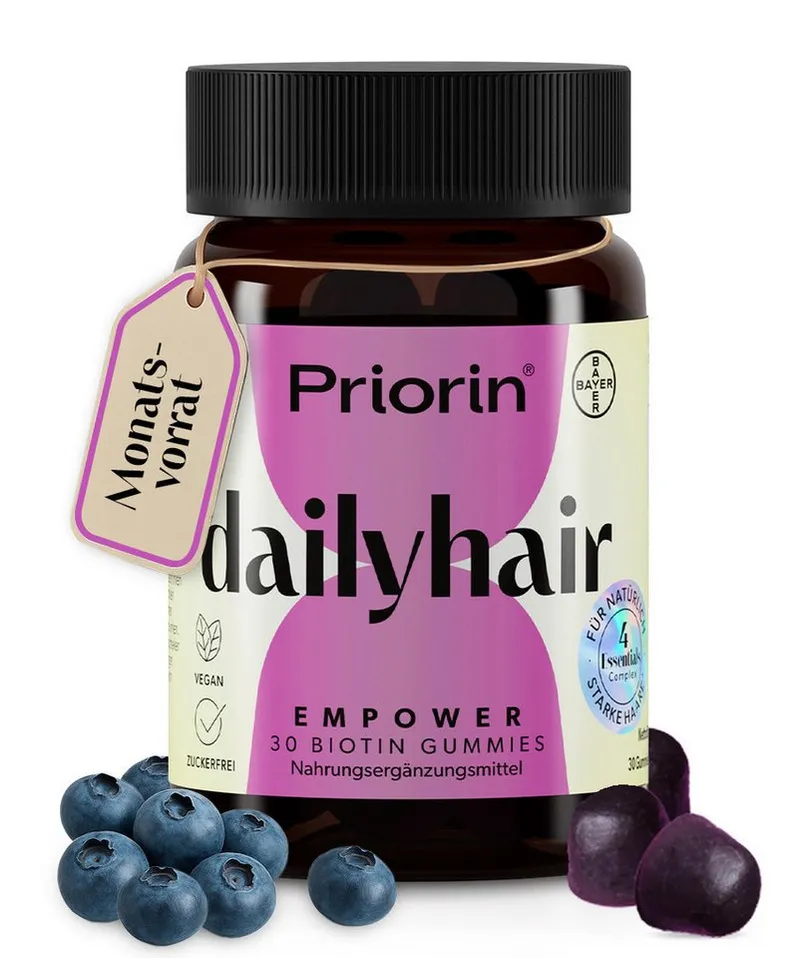 Priorin Priorin dailyhair EMPOWER Gummies, 30 St., 81.0 g – Produktbild 2 von 5