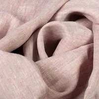 Vieböck Vieböck Feines Leinengewebe 100% Bioleinen in Pastellfarben (77,50€/m), Rosé (rosa), – Produktbild 1 von 1