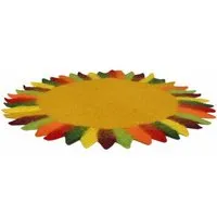 Frida Feeling Frida Feeling Untersetzer / Tischsets "Sonne" aus Filz, Goldgelb (gelb), – Produktbild 1 von 1