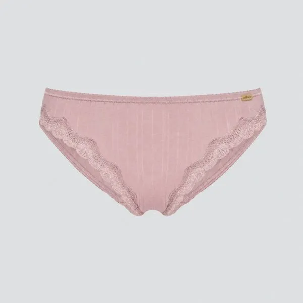 comazo|earth comazo|earth Fairtrade Jazz-Pants low cut, Mauve, – Produktbild 4 von 4