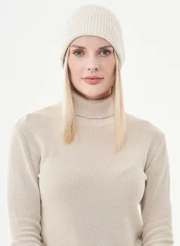 ORGANICATION ORGANICATION Strick-Beanie aus Bio-Merinowolle und Bio-Baumwolle – Produktbild 1 von 1