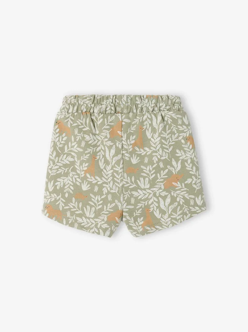 Vertbaudet 2er-Pack Baby Shorts aus leichter Sweatware tonfarben, Tonfarben, – Produktbild 3 von 3