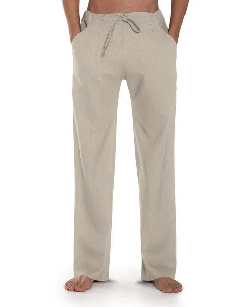 SCHAZAD Leinenhose Essential Slim von SCHAZAD, Beige, – Produktbild 1 von 2