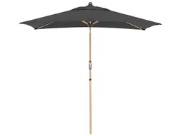 Doppler doppler Sonnenschirm "Alu Wood Ultra" 210 x 140 cm, Esche hell, HV, anthrazit – Produktbild 1 von 1