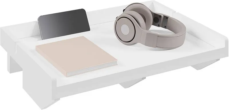 EUGAD Nachttisch (1-St), Bettablage zum Einhängen, für Hochbett Etagenbett, Weiß, – Produktbild 2 von 5