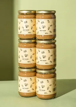 KoRo Dunkles Bio Tahini 6 x 500 g – Produktbild 1 von 1