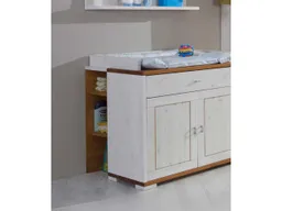 Regal für Wickelkommode "VITA" B100xT80xH90 cm, Kiefer weiß/provence – Produktbild 1 von 1
