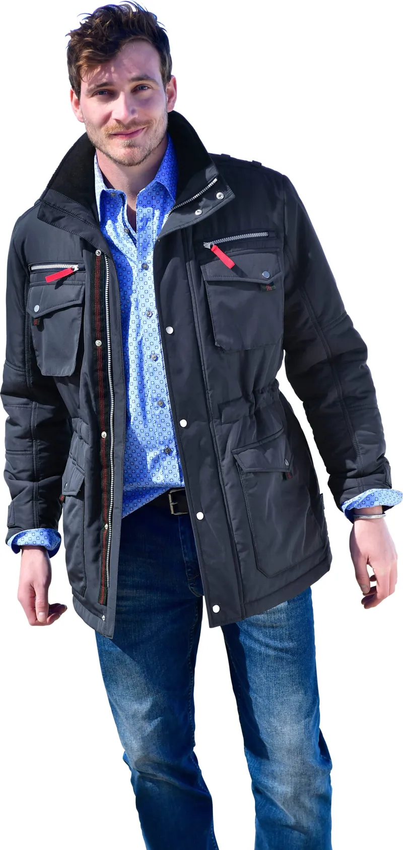 marco donati Sympatex-Jacke marine, Marine, – Produktbild 3 von 3