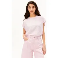 ARMEDANGELS ARMEDANGELS SLUB Damen T-Shirt aus Bio-Baumwolle, Pink mist, – Produktbild 1 von 1