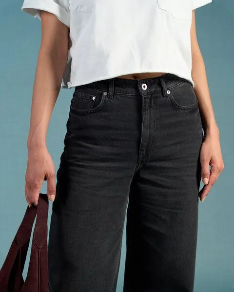 Kuyichi Kuyichi HARPER Loose Flare Jeans (smoky noir) – Produktbild 3 von 4