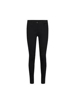 LAURIE LAURIE Damen vegan Hose Serene 5-Pocket Slim Sl Schwarz – Produktbild 1 von 1