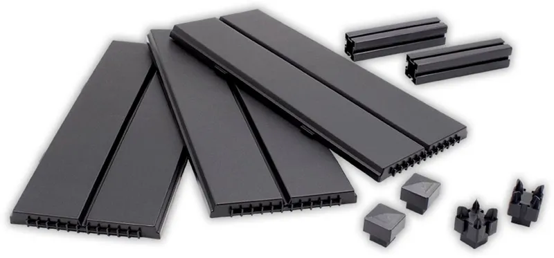 KHW KHW Hochbeet Demeter Erweiterungsset, BxTxH: 82x82x31 cm, Grau, – Produktbild 3 von 5