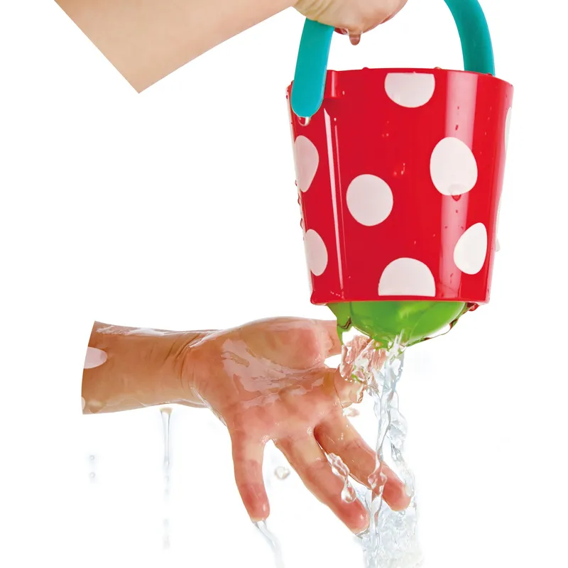 Hape Hape Badespielzeug Buntes Eimer-Set, Mehrfarbig, – Produktbild 2 von 3