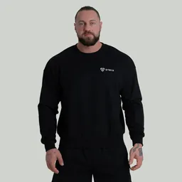 GymBeam OG1 STRIX Sweatshirt Relaxed ZOA in Black XL – Produktbild 1 von 1
