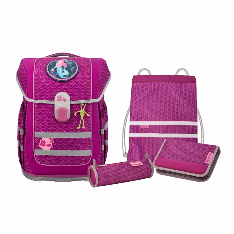 McNeill McNeill McOcean Schulranzen-Set, 5tlg. Kollektion 2023/24 PUNTOPINK, Pink, – Produktbild 1 von 1