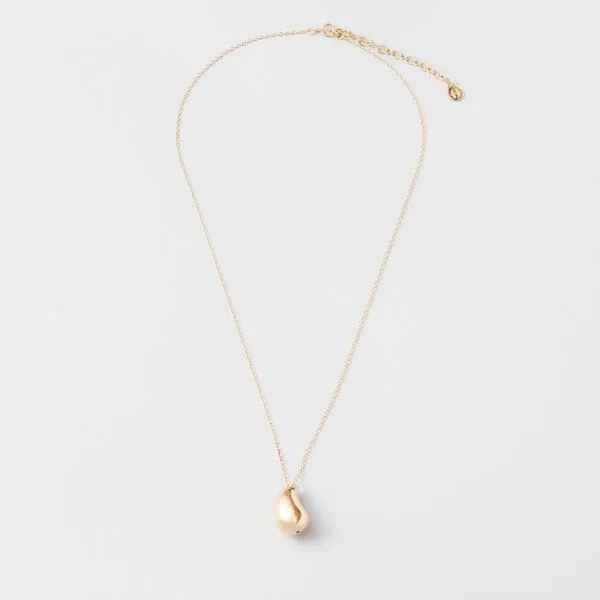 fejn jewelry fejn jewelry Kette 'big drop', Gold, – Produktbild 1 von 6