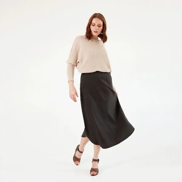 WiDDA berlin WiDDA berlin Rock JULIP aus TENCEL in verschiedenen Farben, Schwarz, – Produktbild 1 von 3