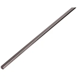Alberts ALBERTS Vierkantstange, Stahl roh, warmgewalzt, LxBxH 1000 x 10 x 10 mm – Produktbild 1 von 1