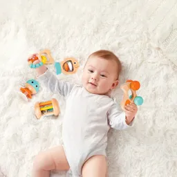 Hape Hape Rassel Sensorik-Set 5-teilig – Produktbild 1 von 1