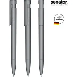 Senator Senator Kugelschreiber "Liberty Matt Recycled" coolgray – Produktbild 2 von 2